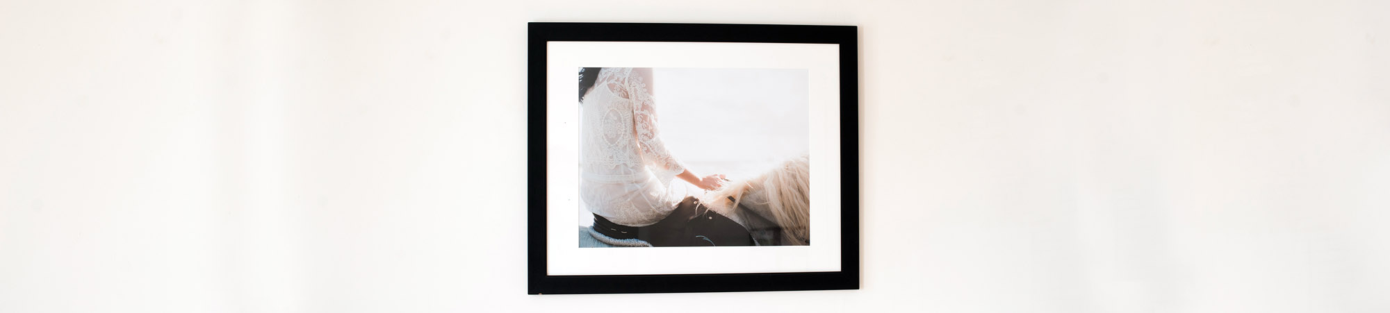A framed photograph by AMBphoto, Ottawa wedding photographer Anne-Marie Bouchard